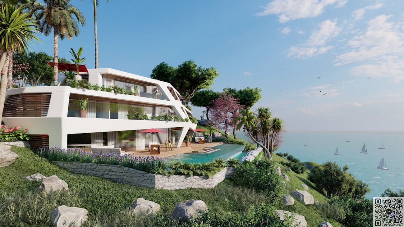 Biệt thự Sunshine Marina Mui Ne sở hữu tầm nhìn “triệu đô” ra đại dương xanh bất tận.