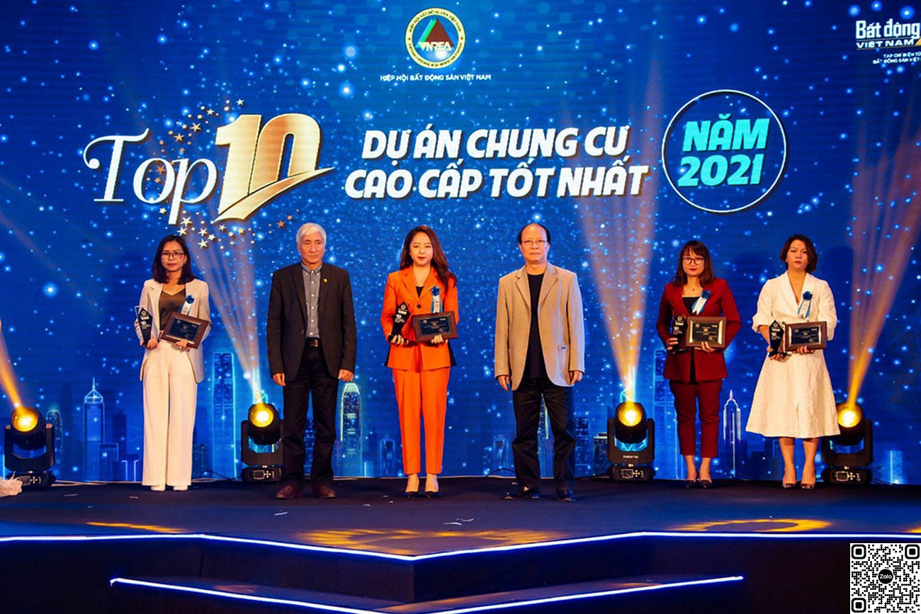 Sunshine Group đạt 2 giải thưởng lớn tại lễ vinh danh thương hiệu BĐS.