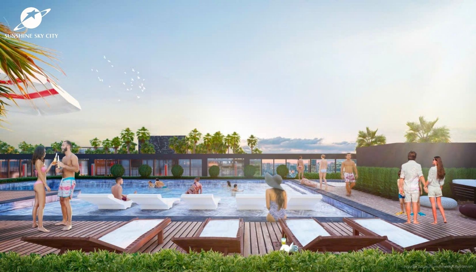 Hệ Thống Tiện ích Nội Khu Dự án Sunshine Sky City Quận 7