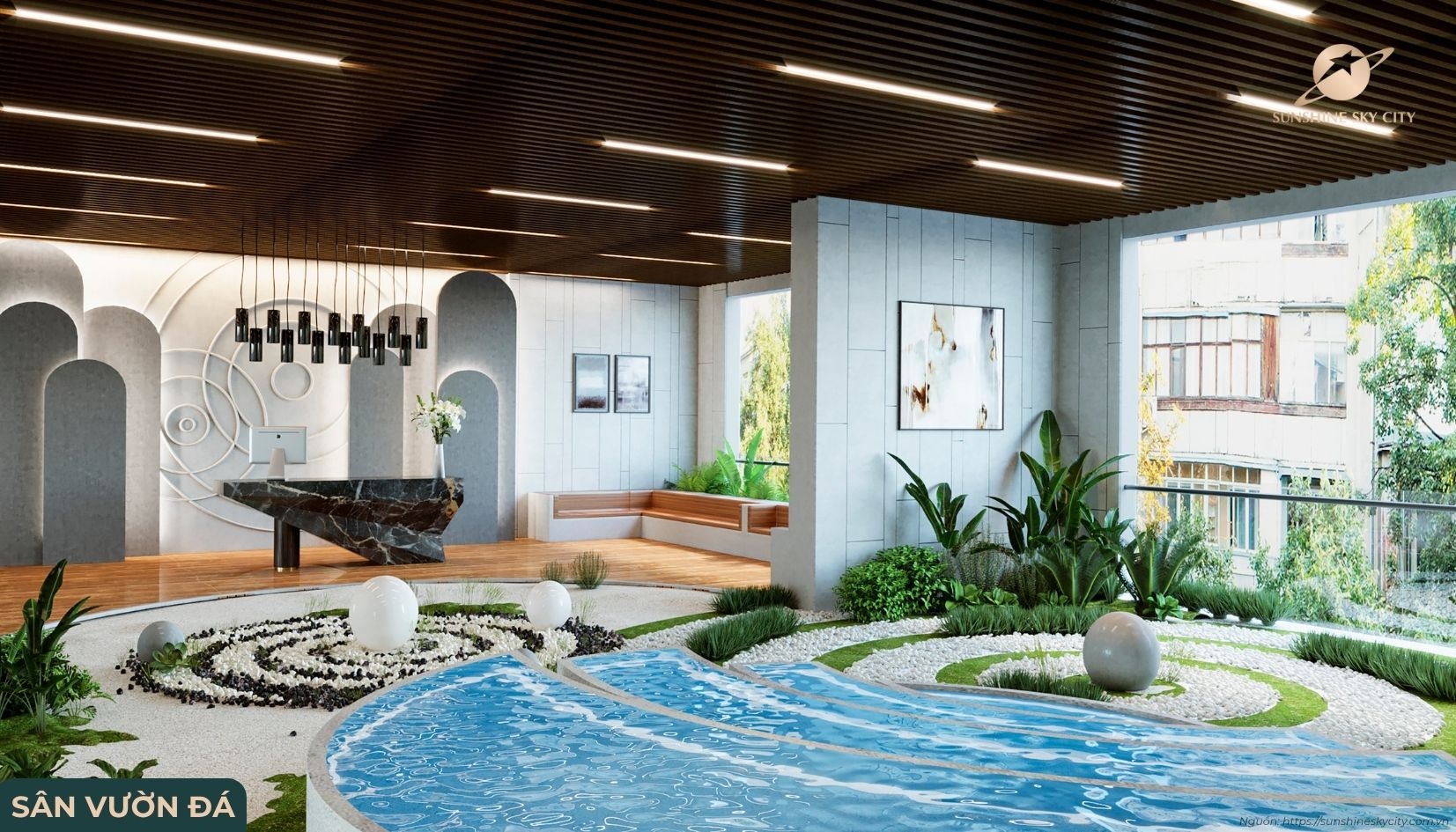 Hệ Thống Tiện ích Nội Khu Dự án Sunshine Sky City Quận 7