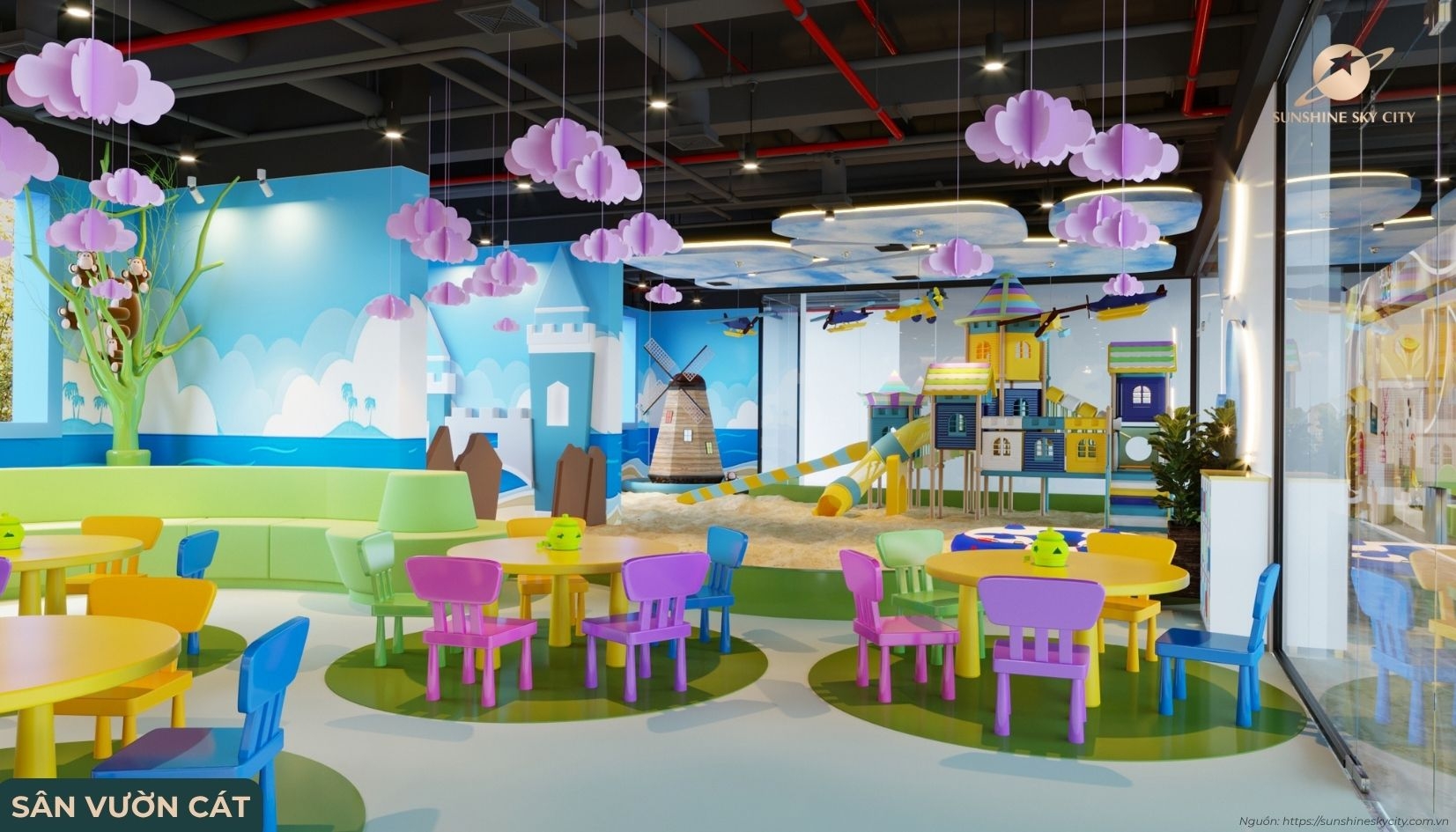 Hệ Thống Tiện ích Nội Khu Dự án Sunshine Sky City Quận 7