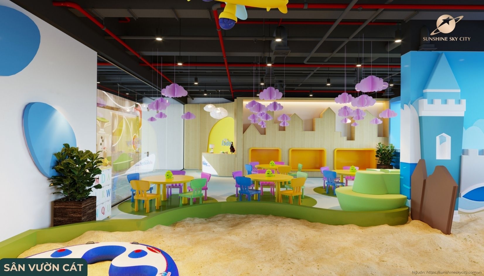 Hệ Thống Tiện ích Nội Khu Dự án Sunshine Sky City Quận 7