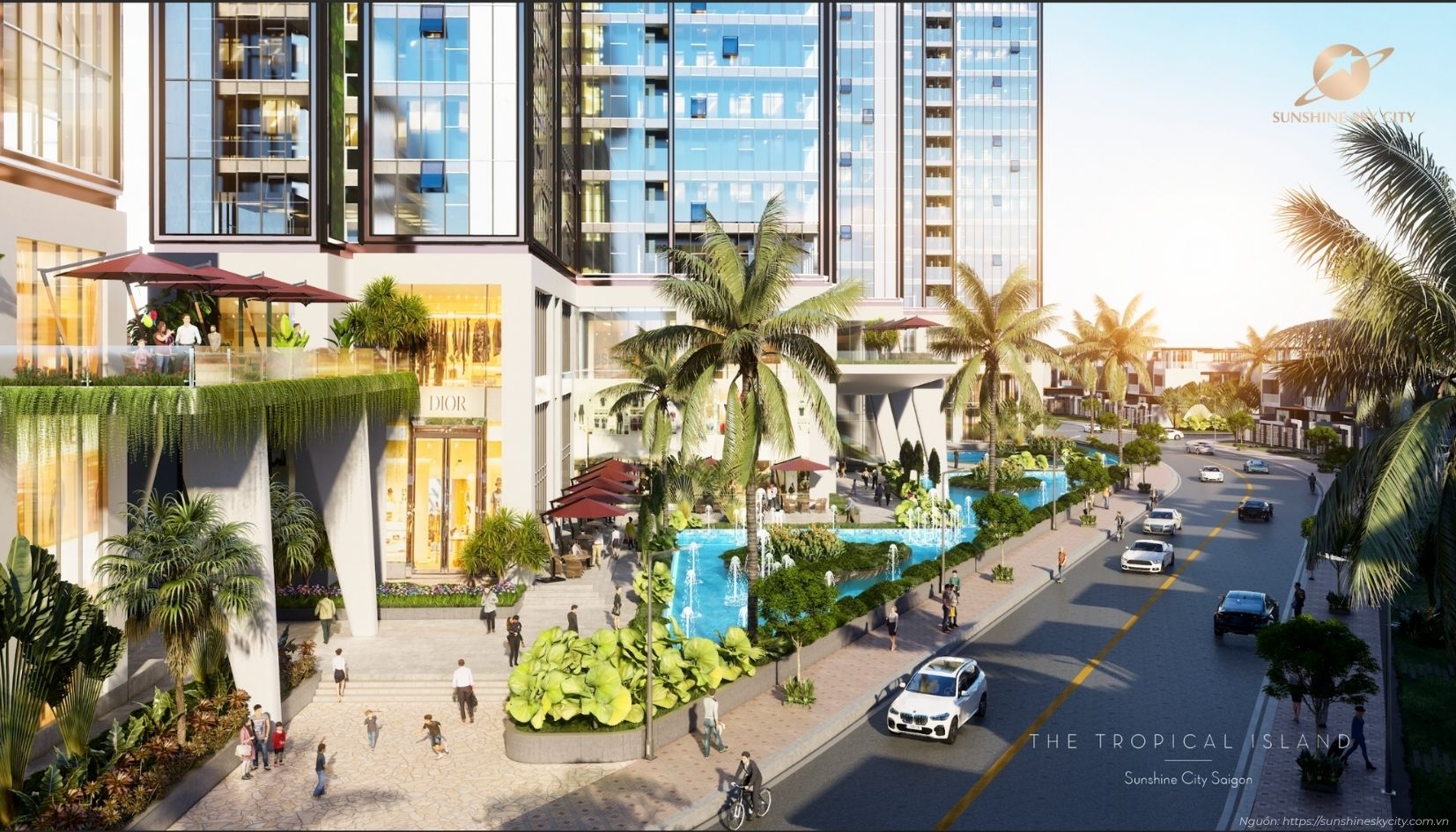 Phối Cảnh Tổng Thể Dự án Sunshine Sky City Quận 7