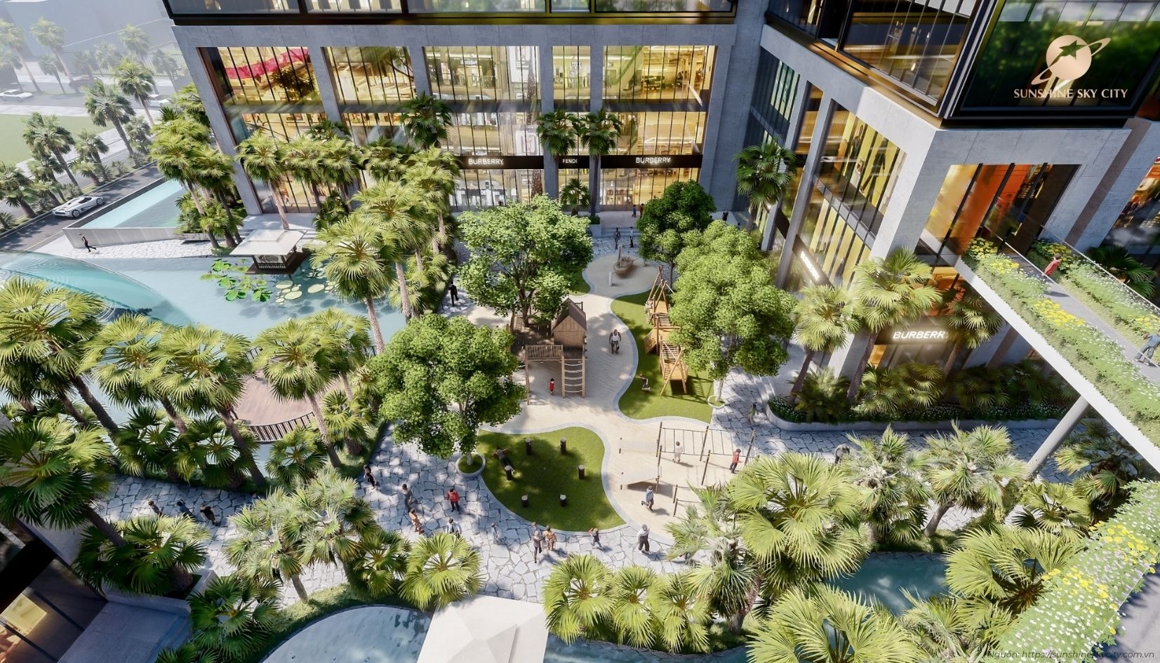 Phối Cảnh Tổng Thể Dự án Sunshine Sky City Quận 7