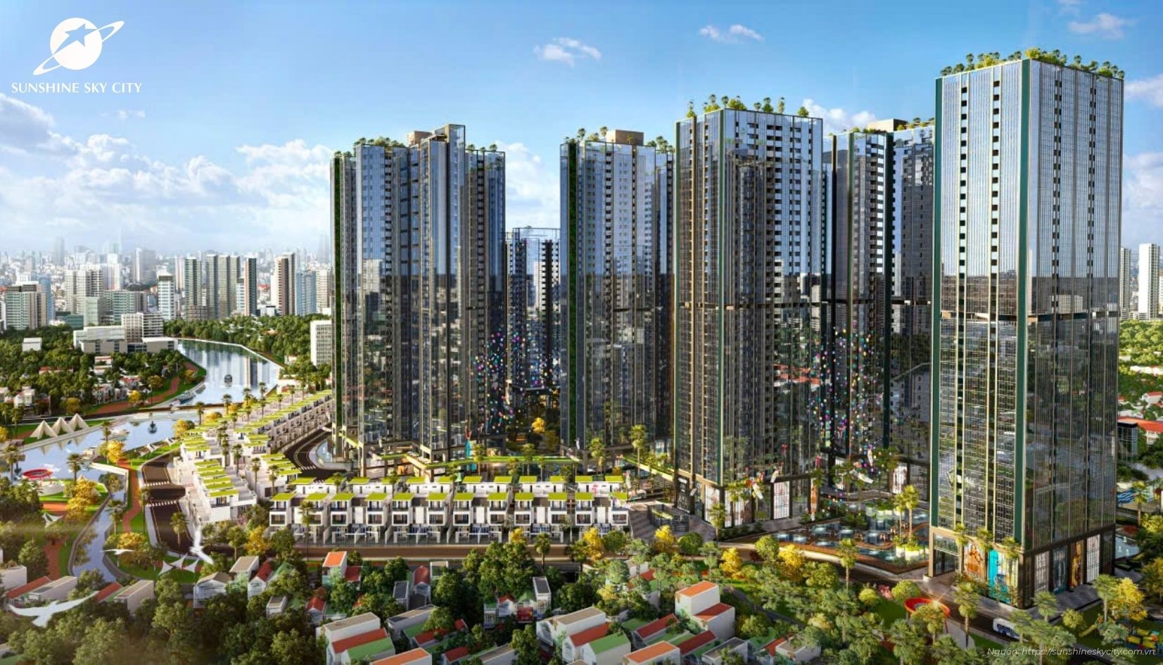 Phối Cảnh Tổng Thể Dự án Sunshine Sky City Quận 7