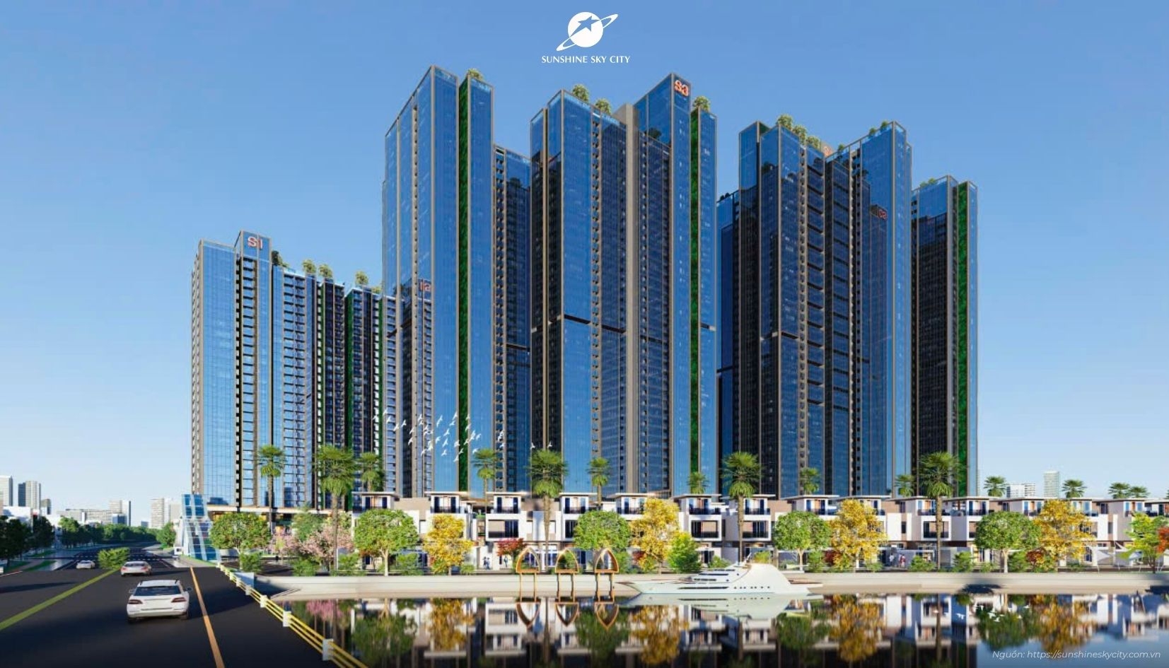 Phối Cảnh Tổng Thể Dự án Sunshine Sky City Quận 7