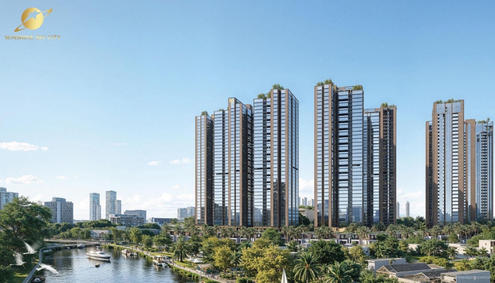 Phối Cảnh Tổng Thể Dự án Sunshine Sky City Quận 7