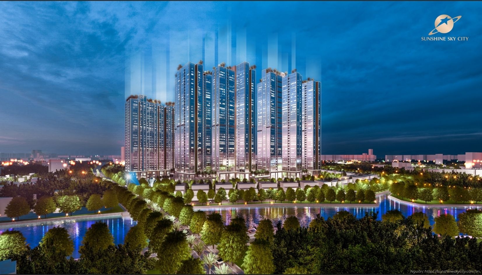 Phối Cảnh Tổng Thể Dự án Sunshine Sky City Quận 7