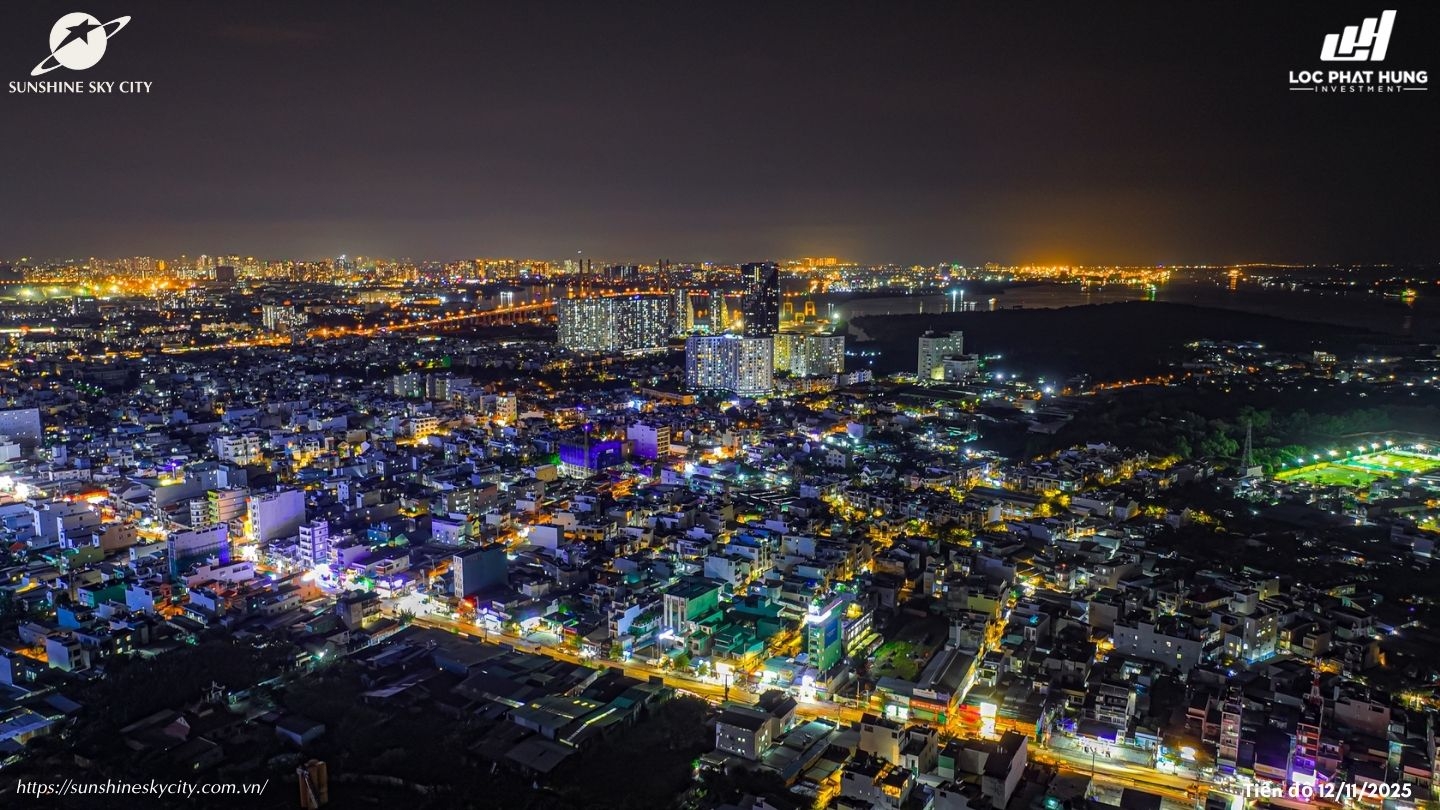 Tiến độ Xây Dựng Căn Hộ Chung Cư Sunshine Sky City Quận 7