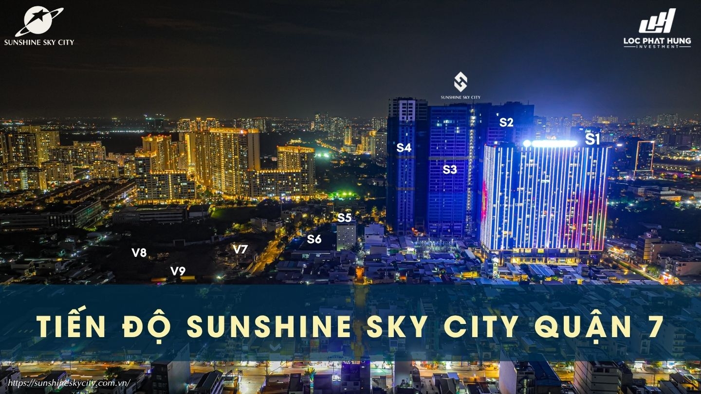 Tiến độ Sunshine Sky City Quận 7