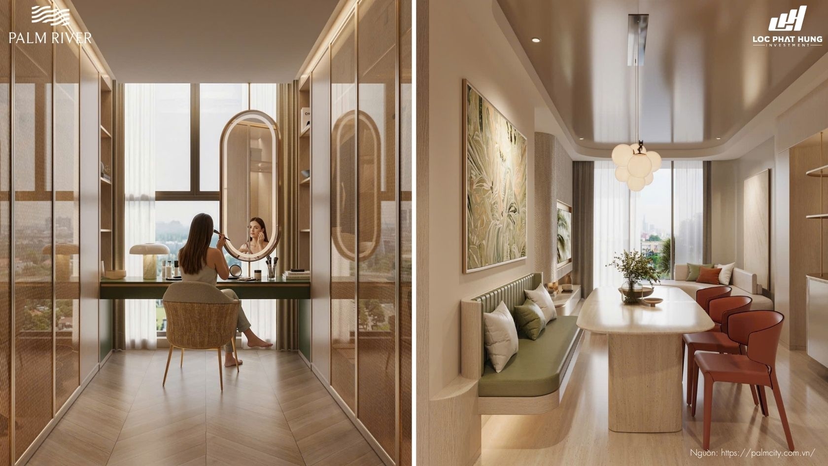 Nhà Mẫu Dự Án Căn Hộ Chung Cư Palm River Quận 2
