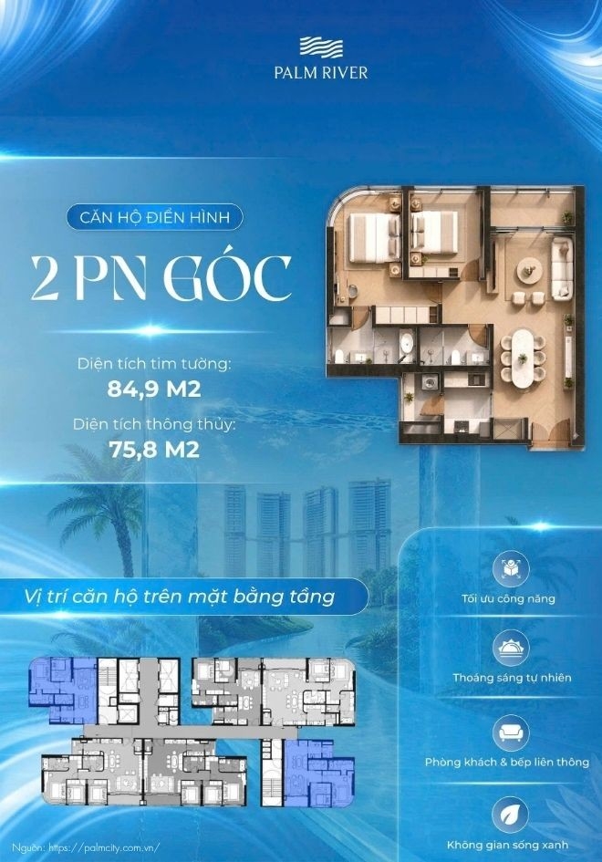 Thiết Kế Chi Tiết Dự Án Căn Hộ Chung Cư Palm River Quận 2