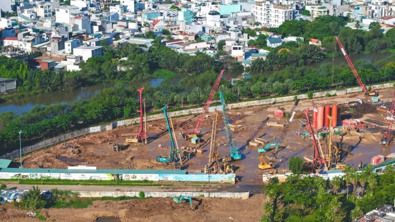 Tiến Độ Xây Dựng Dự Án Căn Hộ Chung Cư Palm River Tháng 08.2026