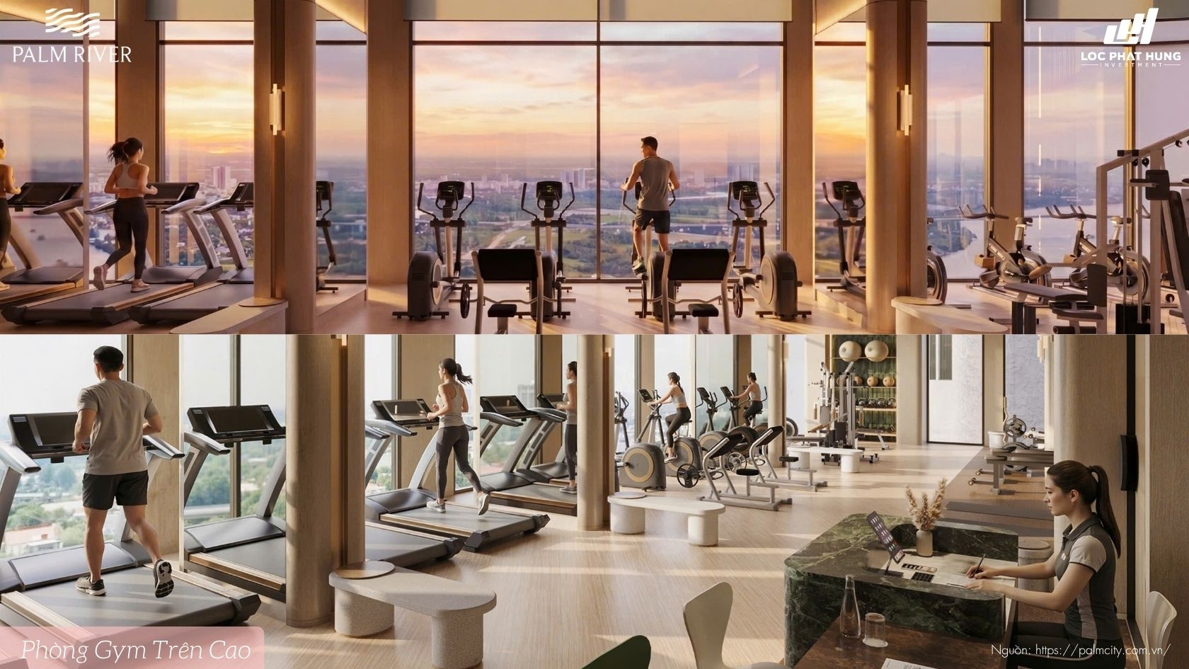 Tiện Ích Nội Khu Căn Hộ Chung Cư Palm River Quận 2