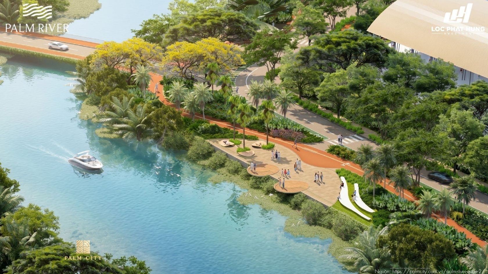 Tiện Ích Nội Khu Căn Hộ Chung Cư Palm River Quận 2