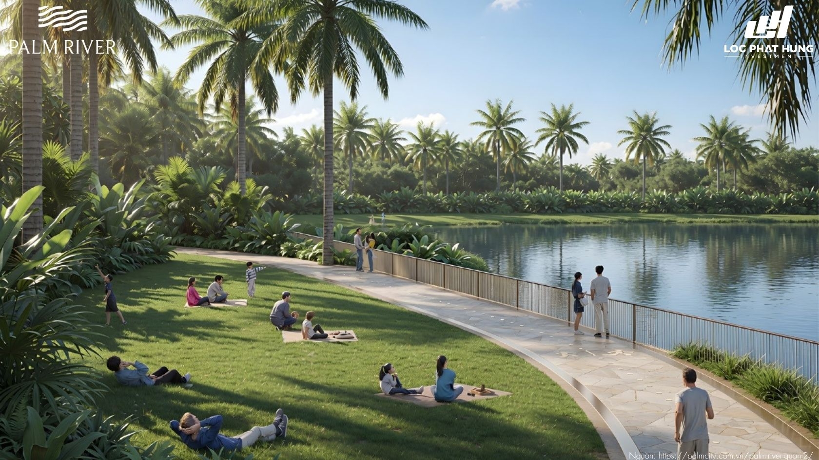 Tiện Ích Nội Khu Căn Hộ Chung Cư Palm River Quận 2