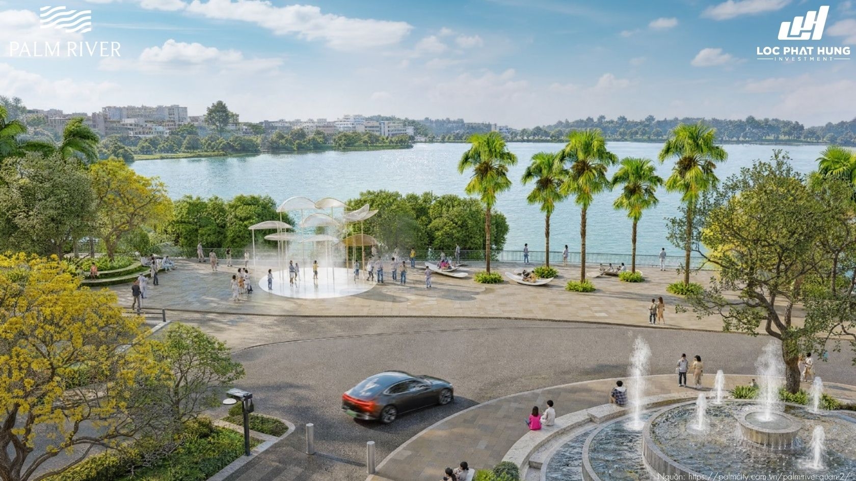 Tiện Ích Nội Khu Căn Hộ Chung Cư Palm River Quận 2