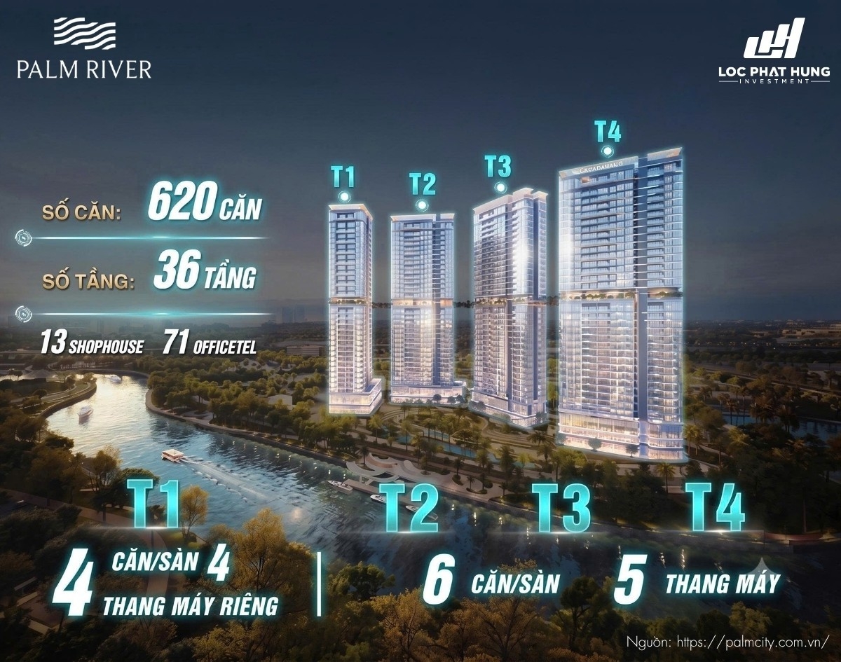 Tổng Quan Dự Án Căn Hộ Chung Cư Palm River Quận 2