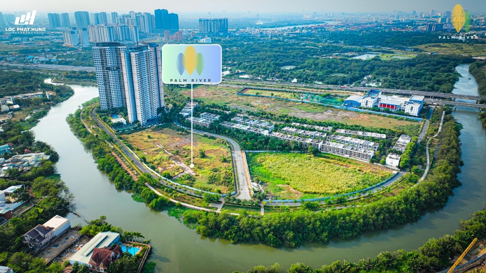 Vị Trí Kết Nối Dự Án Palm River Quận 2 Phường An Phú