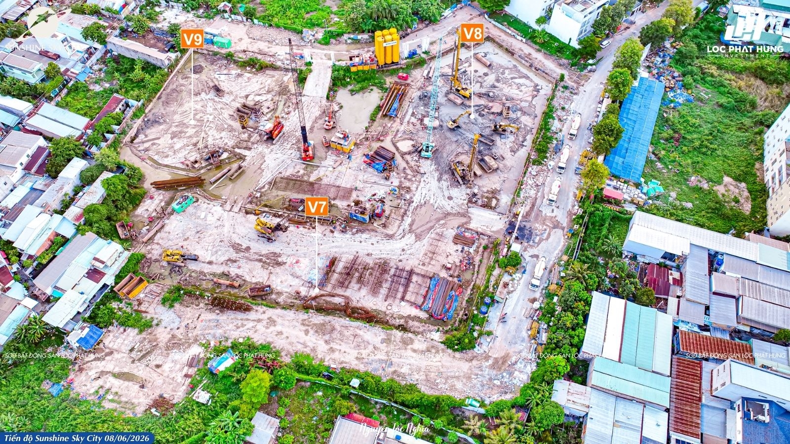 Tiến độ Sunshine Sky City tháng 06.2026